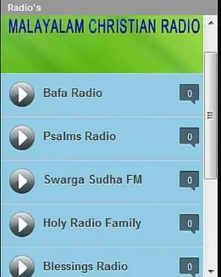 Malayalam Christian Radio android App screenshot 0